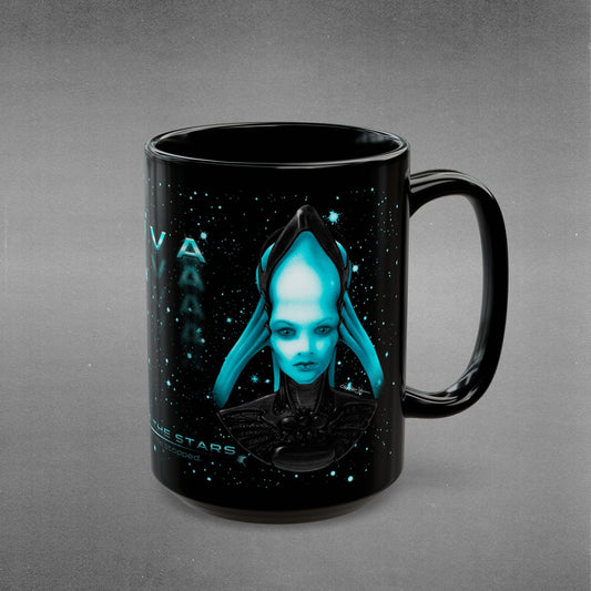 THE DIVA Mug - 11oz & 15oz - Black