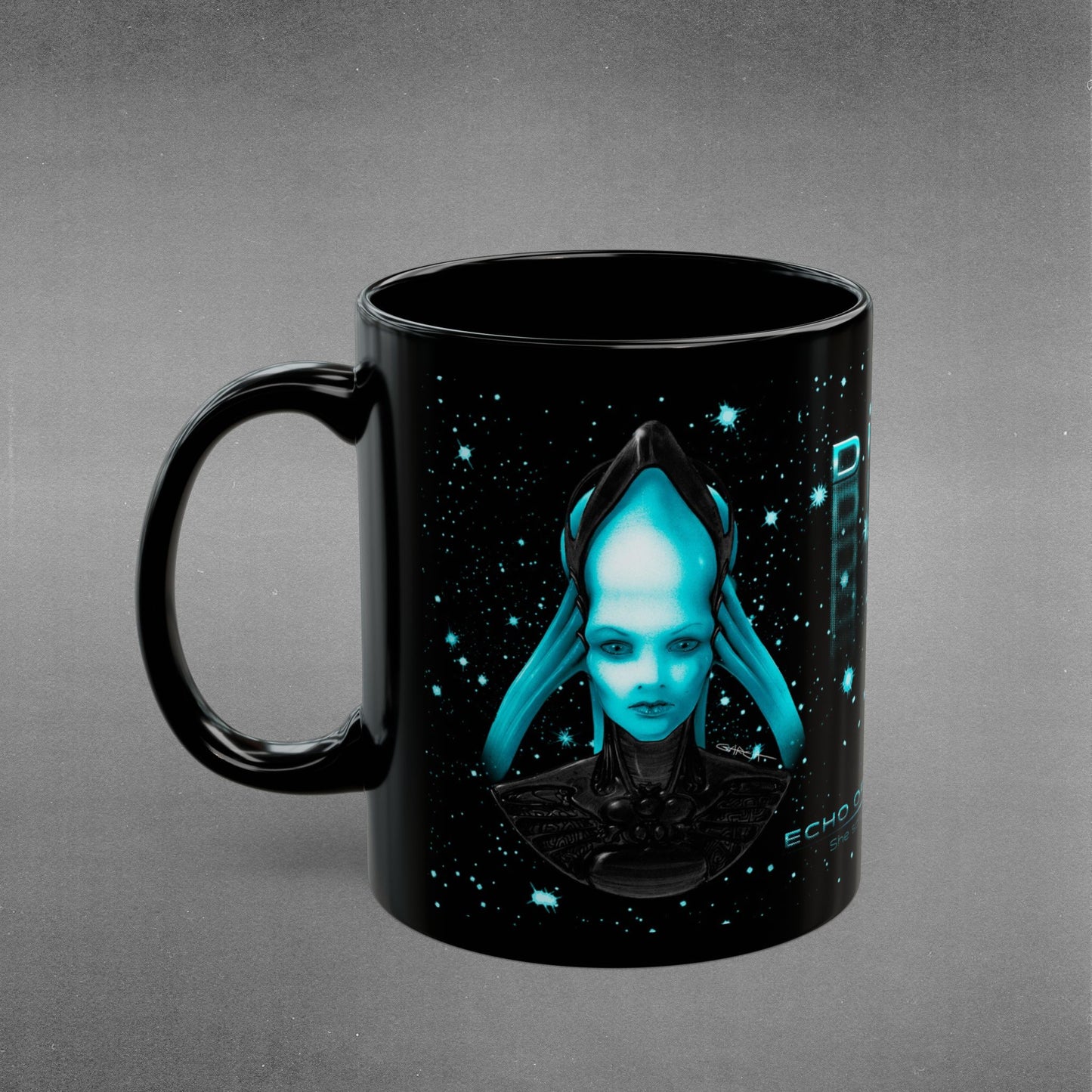 THE DIVA Mug - 11oz & 15oz - Black
