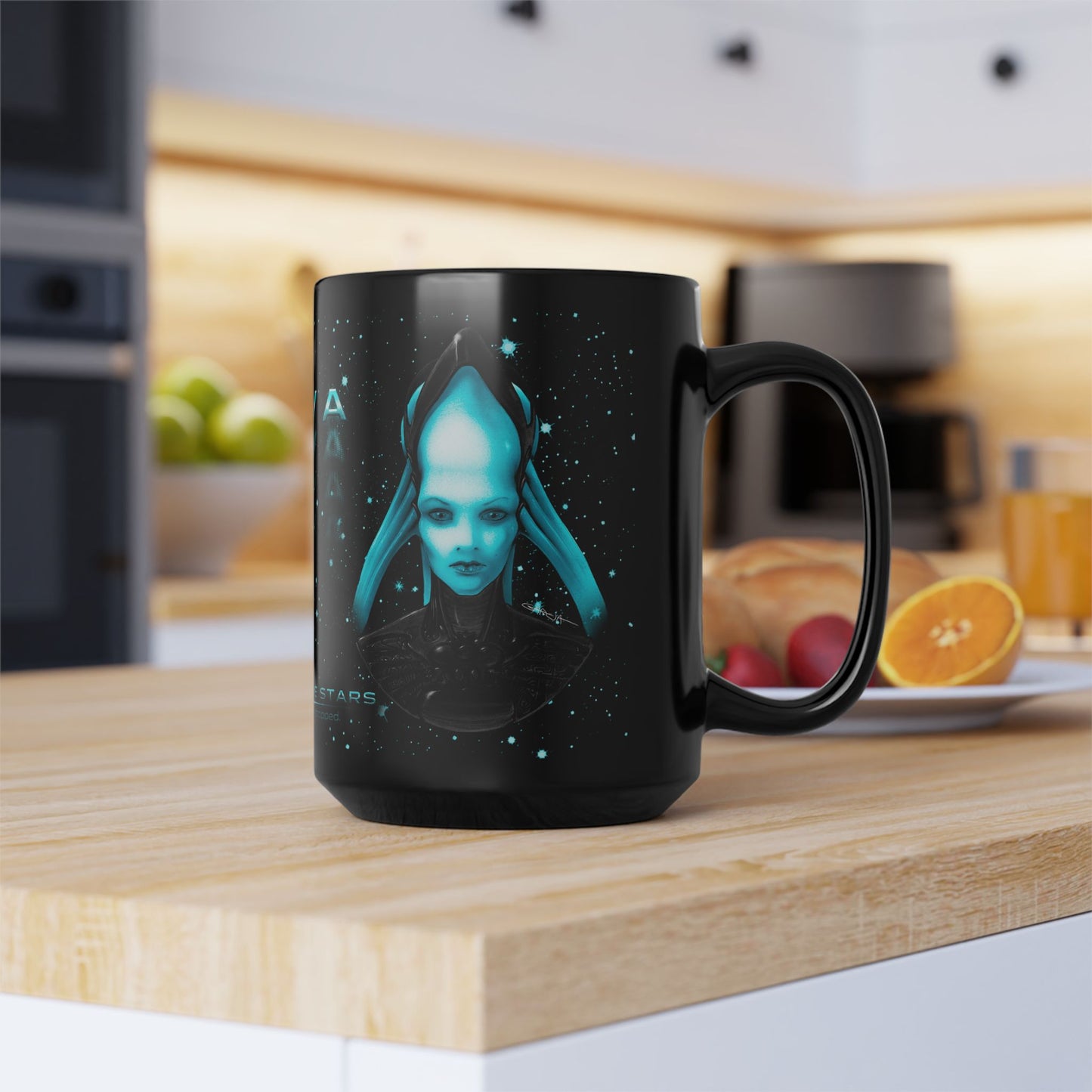 THE DIVA Mug - 11oz & 15oz - Black