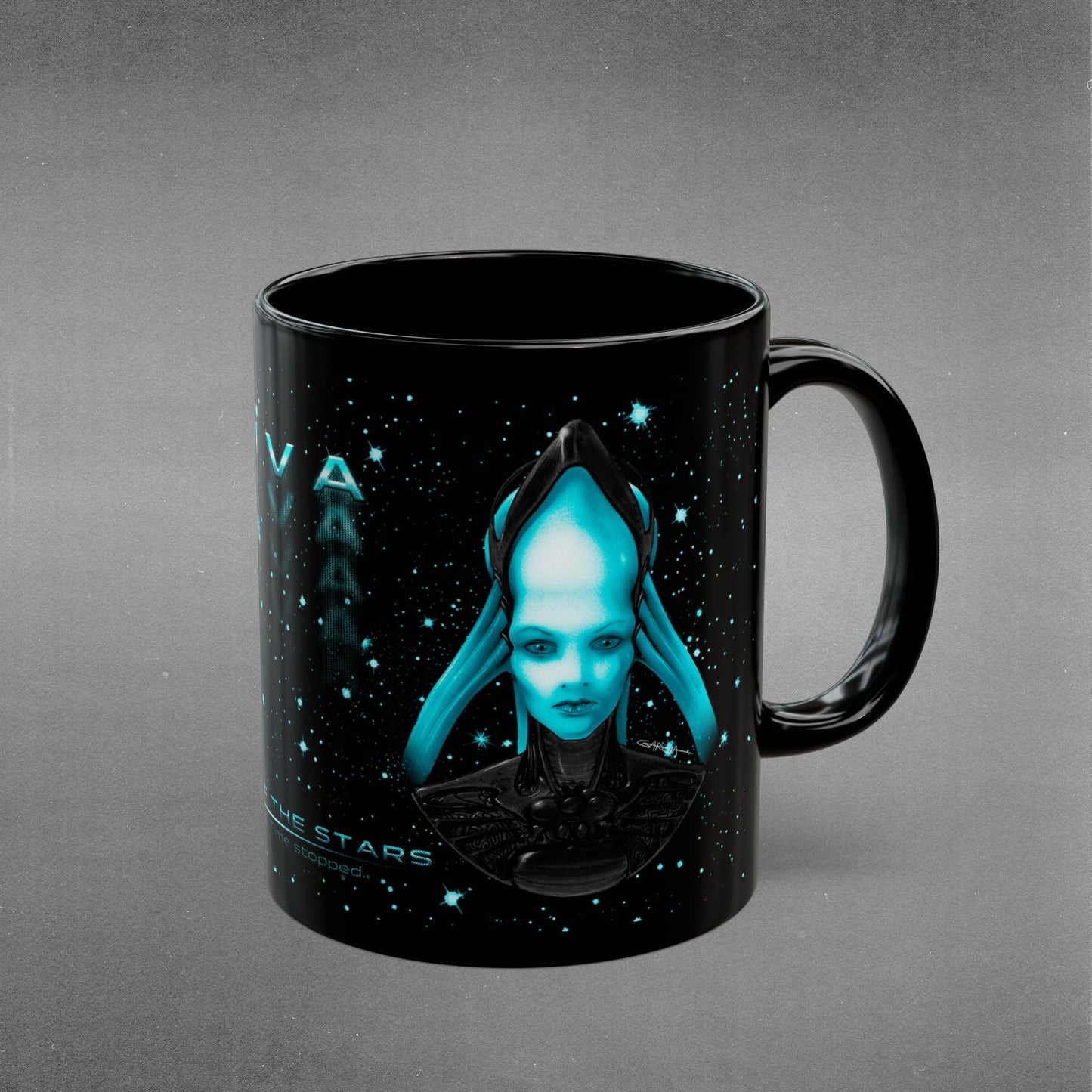THE DIVA Mug - 11oz & 15oz - Black
