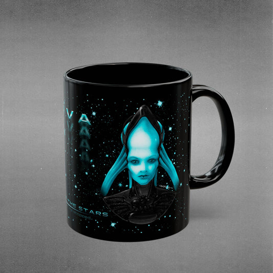 THE DIVA Mug - 11oz & 15oz - Black