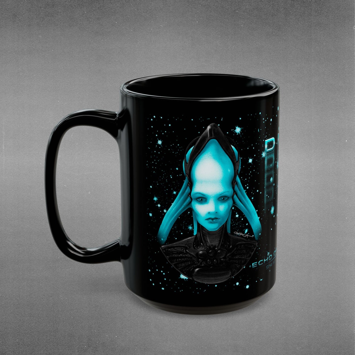THE DIVA Mug - 11oz & 15oz - Black