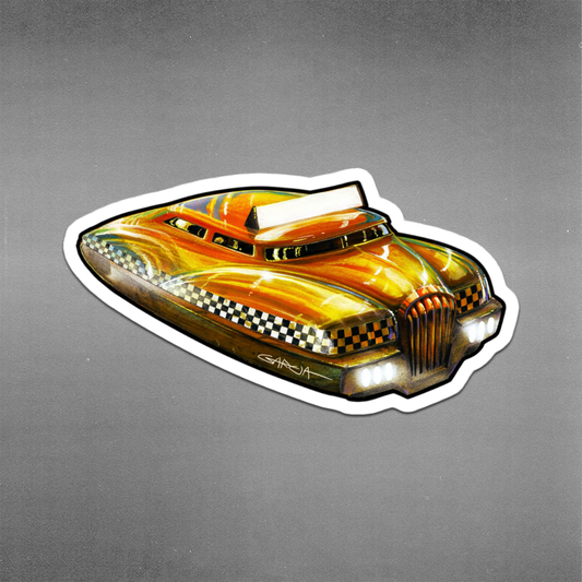 ZALTMAN'S TAXI Sticker
