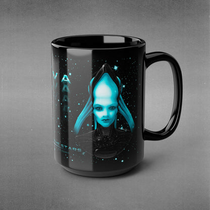 THE DIVA Mug - 11oz & 15oz - Black