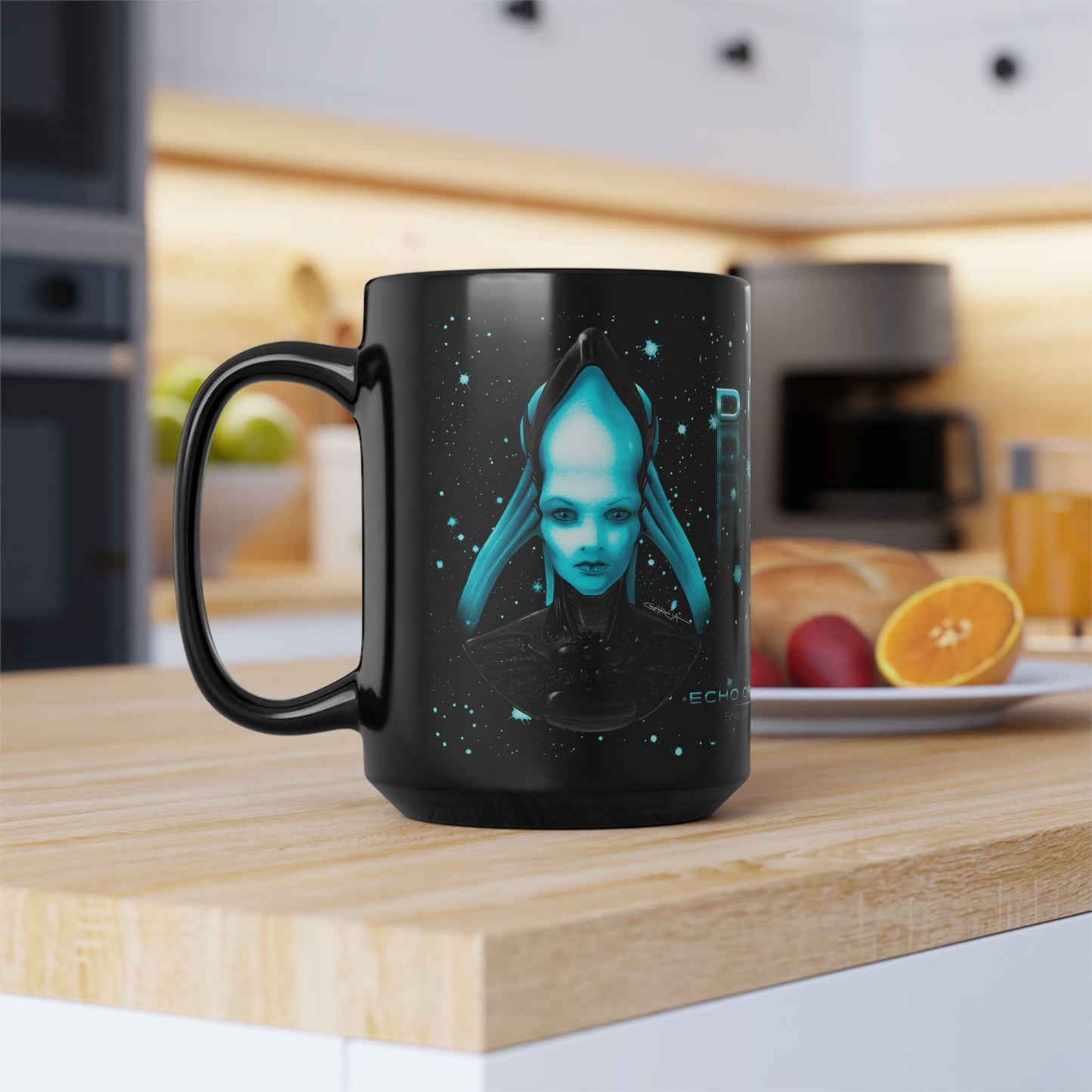 THE DIVA Mug - 11oz & 15oz - Black