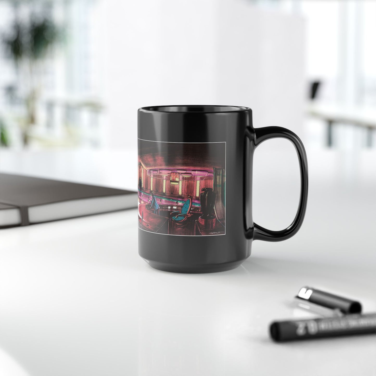 ZORG'S OFFICE #3 Mug - 11oz & 15oz - Black
