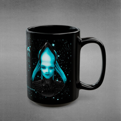 THE DIVA Mug - 11oz & 15oz - Black