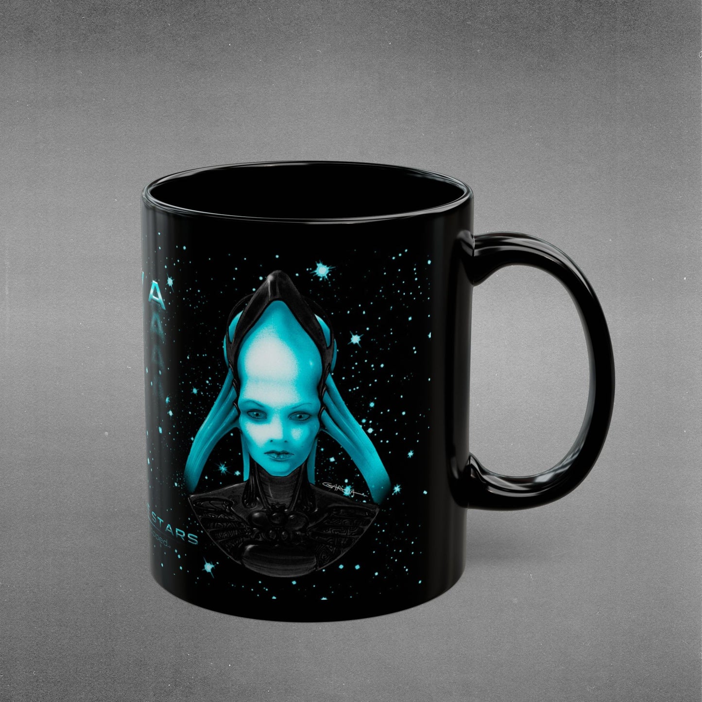 THE DIVA Mug - 11oz & 15oz - Black
